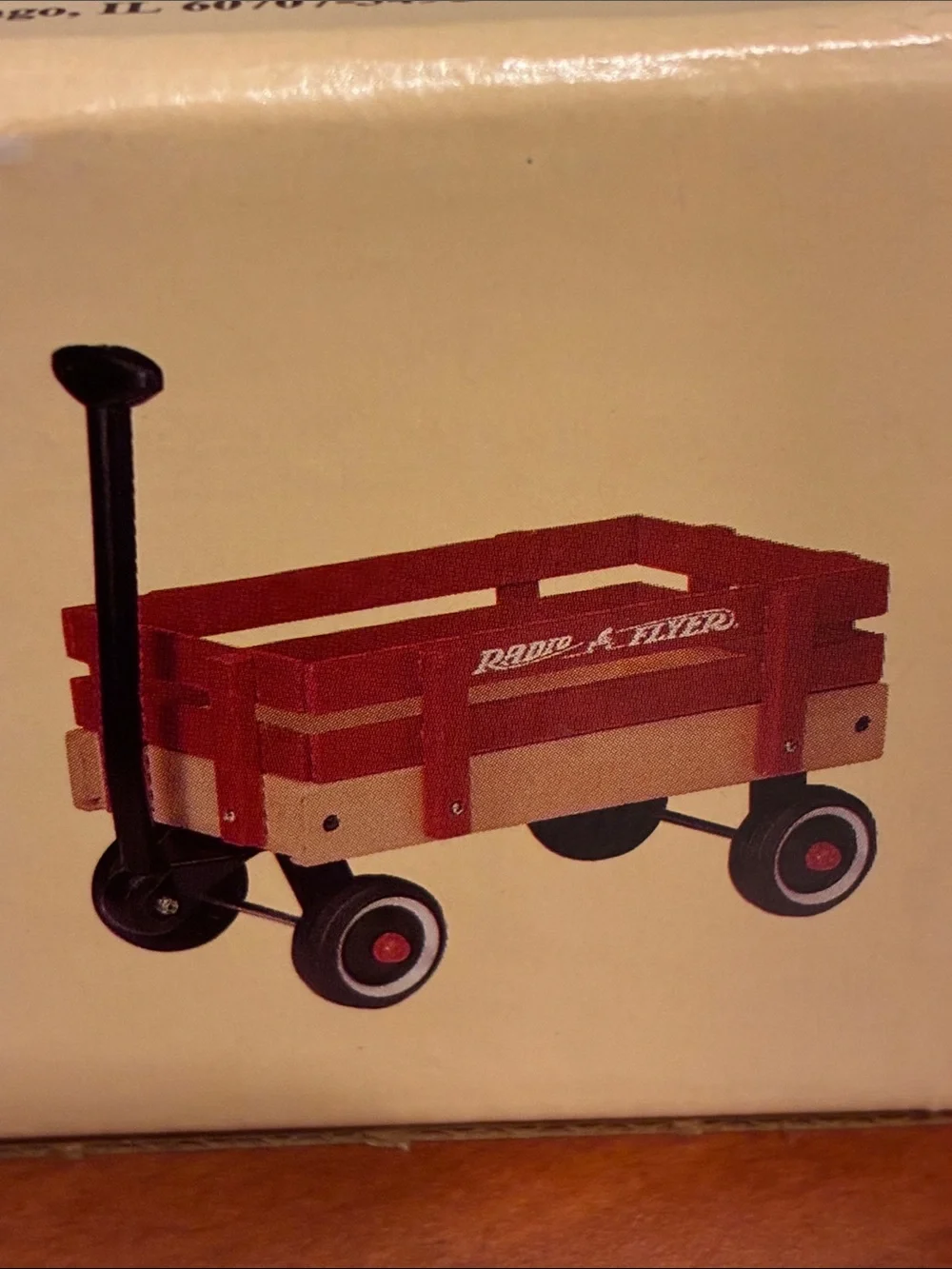 Radio Flyer Little Wood Wagon - Classic Red